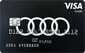 Audikort Visa