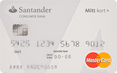 Santander Mitt Kort Plus