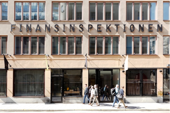 finansinspektionens kontorsbyggnad i Stockholm