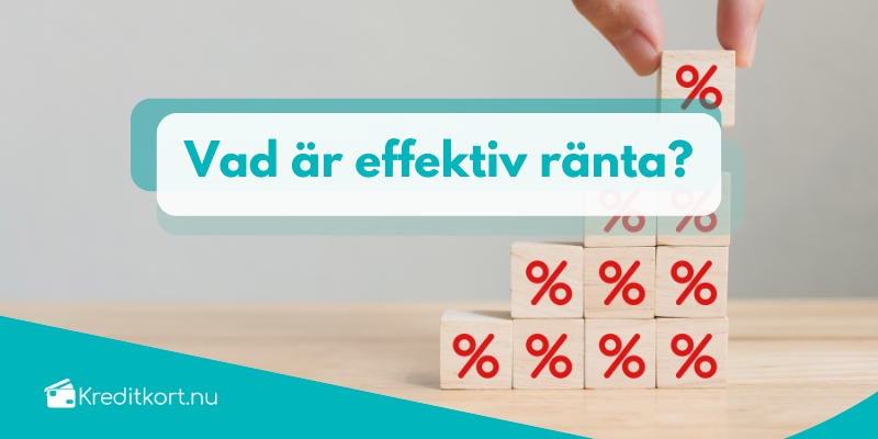 Effektiv ränta