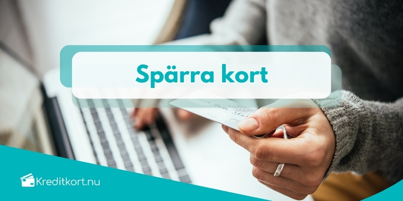 Spärra kreditkort