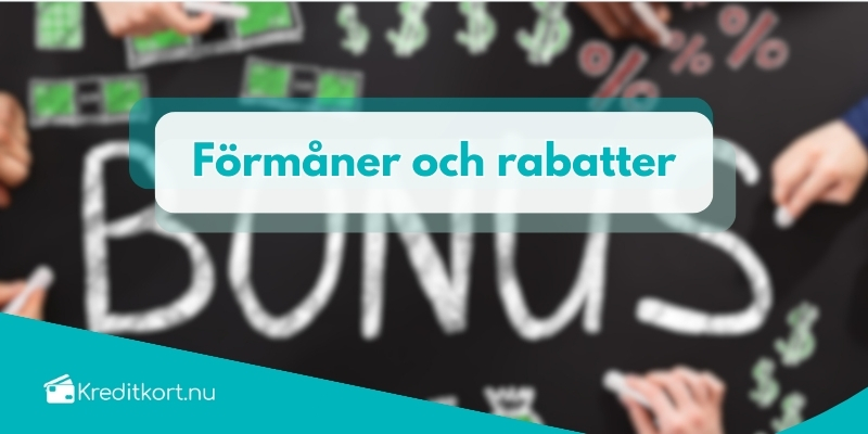 Förmåner och rabatter