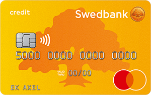 Swedbank Mastercard - Kreditkort med låg ränta och bra villkor
