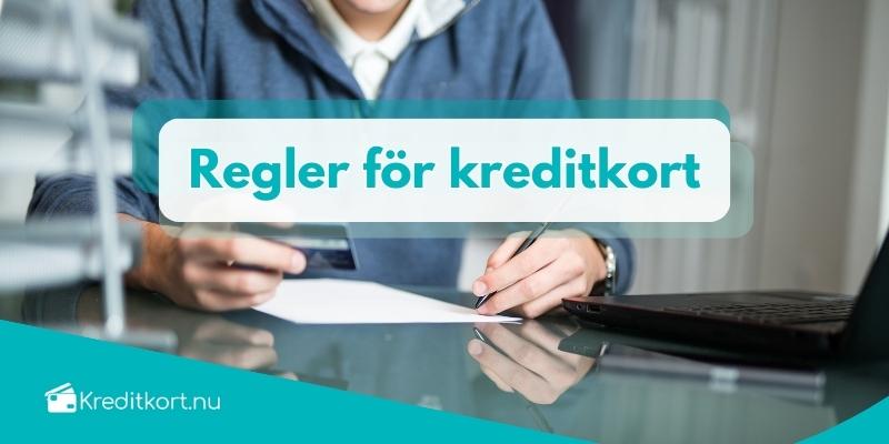 Regler för kreditkort