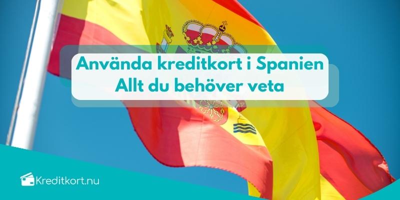 Kreditkort i Spanien