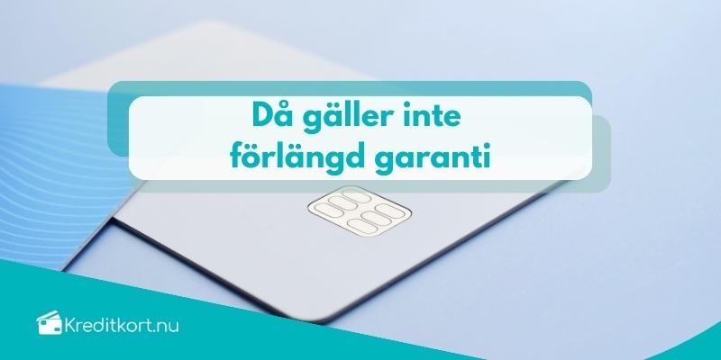 Så fungerar förlängd garanti