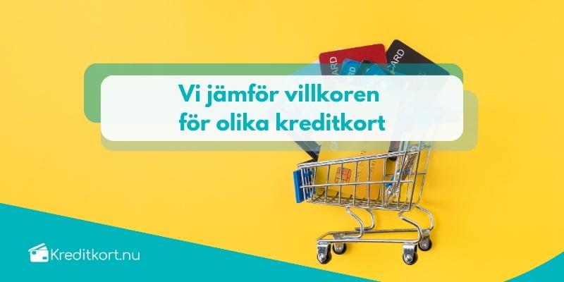 Villkoren för kreditkort