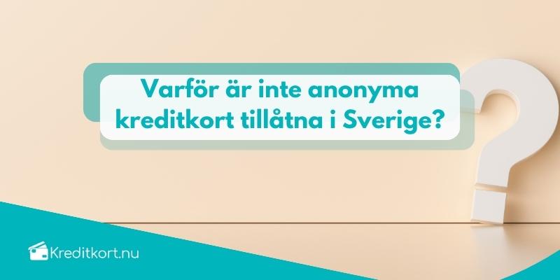 anonyma kreditkort