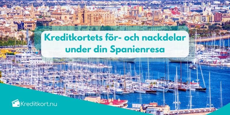 betala med kort i spanien