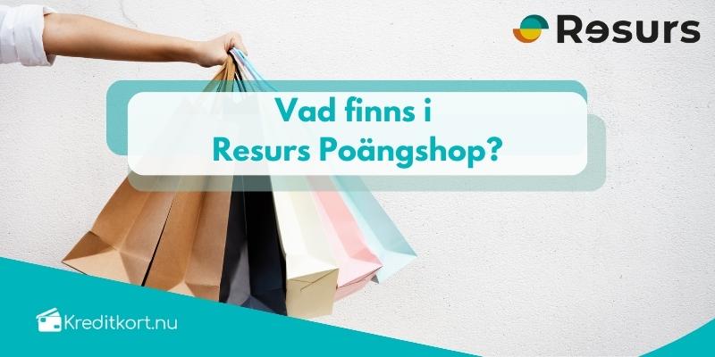 resurs poängshoppen