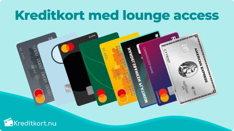 Kreditkort med lounge access